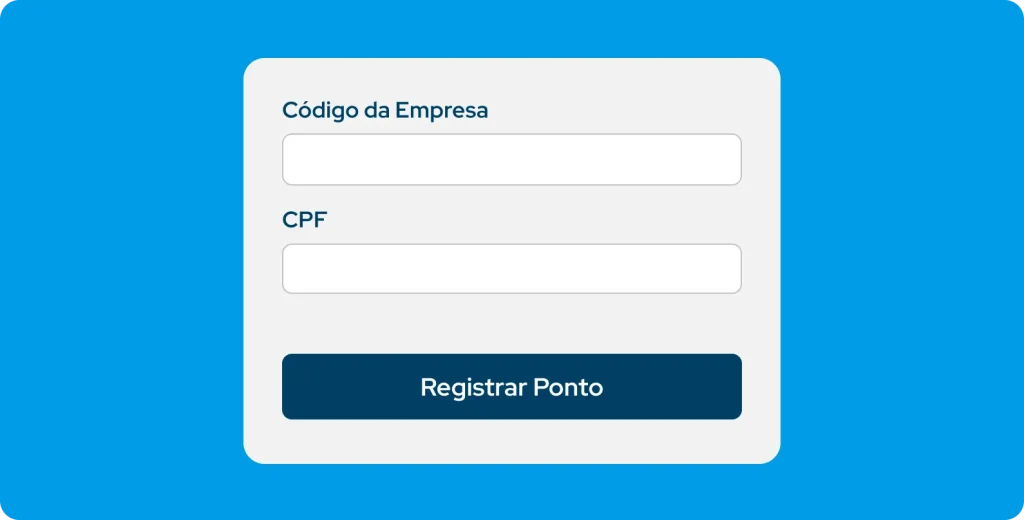 Login CPF e Código da Empresa
